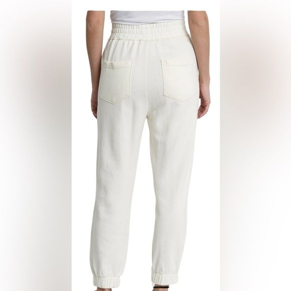 PISTOLA Wynn Cozy Sweatpants Cotton Joggers Size XS Ecru Cream Loungewear Casual - Picture 2 of 11